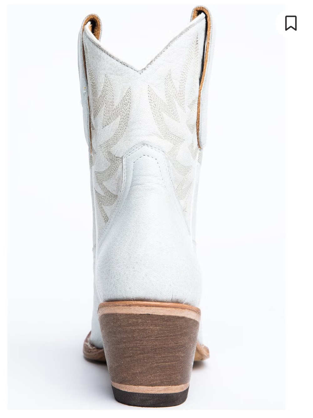 Idyllwind Wheels Women's White Western Boots, 7 - Picture 5 of 8